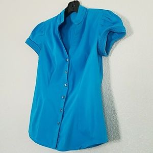 Express Design Studio button down short sleeve